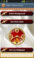 Rakhi Theme Clock screenshot 1