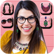 Girls Photo Editor -Hairstyle - Makeup - jewelry