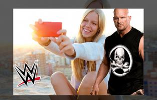 WWE Selfie Photo Editor: Wrestling Superstar 2018 capture d'écran 1