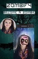 Zombie Photo Editor-Zombify Yourself app 2017 Affiche