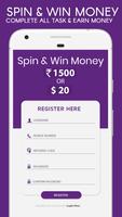 Spin - Win Real Money Affiche