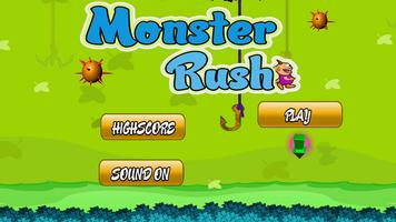 Monster Angry Rush Affiche