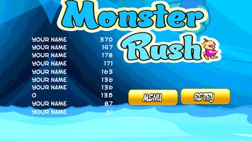 Monster Angry Rush capture d'écran 3