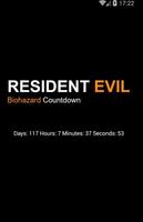 Countdown for Resident Evil 7 Affiche