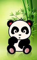 Little panda wallpapers poster