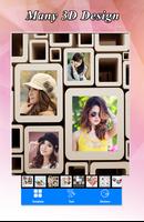 3D Photo Collage Maker captura de pantalla 1