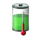 Battery Widget & thermometer icône