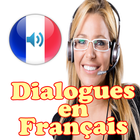 dialogues en français audio avec texte アイコン