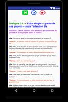 dialogues en français audio avec texte اسکرین شاٹ 3