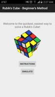 برنامه‌نما Beginner Rubik's Cube Solver عکس از صفحه