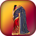 Women Fancy Saree Photo Suit-icoon