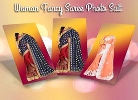 Women Fancy Saree Photo Suit capture d'écran 1