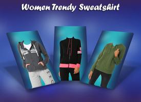 Women Trendy Sweatshirt Photo Suit スクリーンショット 1