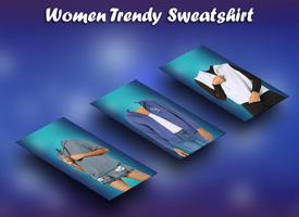 Women Trendy Sweatshirt Photo Suit capture d'écran 2