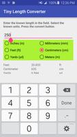 Tiny Length Converter स्क्रीनशॉट 3