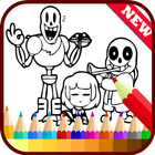 Drawing app for Undertale Sans иконка