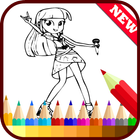 Drawing app for Equestria Girl أيقونة
