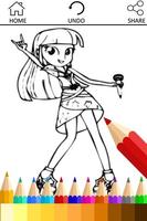 Drawing app for Equestria Girl ポスター