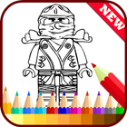 Drawing app for Ninjago Fans آئیکن