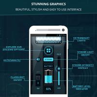 LED Flashlight + Police Sirens পোস্টার