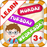 Learn Days Of Week - Kids Fun آئیکن