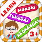 Learn Days Of Week - Kids Fun icône