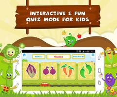 Learn Vegetable Names-Kids Fun ảnh chụp màn hình 2