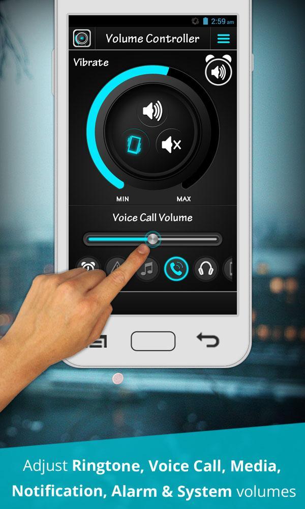 Volume control Volume control