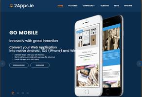 2Apps.ie Website to Apps الملصق