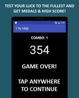 1 To 1000 Game (Lucky Game) скриншот 3