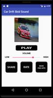 Car Drift Skid Sound captura de pantalla 1