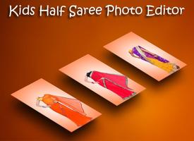 Kids Half Saree Suit Affiche