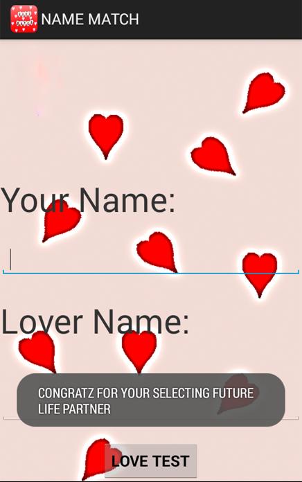 Game love matching name Name Compatibility