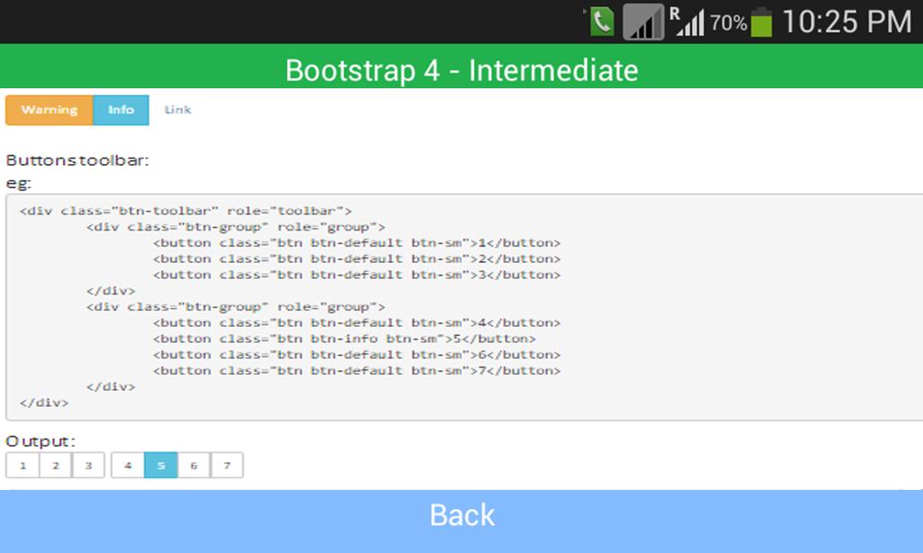Bootstrap 4 Expert Level Demo For Android Apk Download