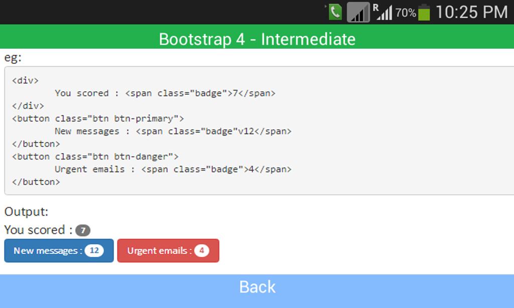 Bootstrap 4 Expert Level Demo For Android Apk Download