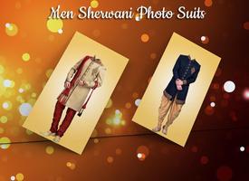 Man Sherwani Photo Suit capture d'écran 1