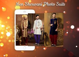 Man Sherwani Photo Suit imagem de tela 3