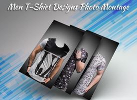 Men T-Shirt Designs Photo Suit पोस्टर