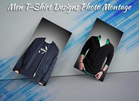 Men T-Shirt Designs Photo Suit captura de pantalla 1