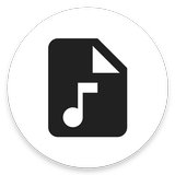 Folder Music - Material Design simgesi