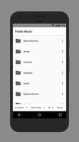 Folder Music - Material Design 포스터