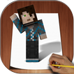 How to Draw Minecraft 3D