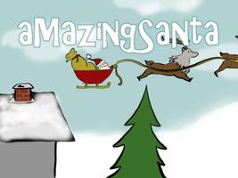 aMazeing Santa الملصق