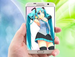 Miku Anime Live Wallpaper imagem de tela 2