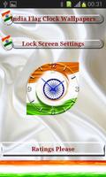 India Flag Clock capture d'écran 1