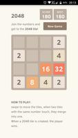 jogo 2048 Cartaz