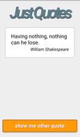 Just Quotes - Famous quotes screenshot 1