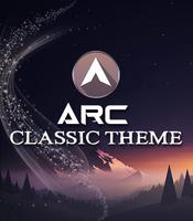 Arc Launcher Klassisches Design Plakat