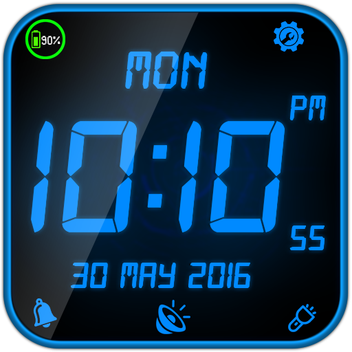 Night Digital Clock With Alarm