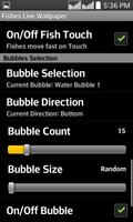 Fishes Live Wallpaper スクリーンショット 3